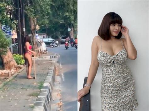 Bukan Hendak Mesum Ternyata Ini Motif Dinar Candy Hanya Pakai Bikini Di Jalanan Indozone Id