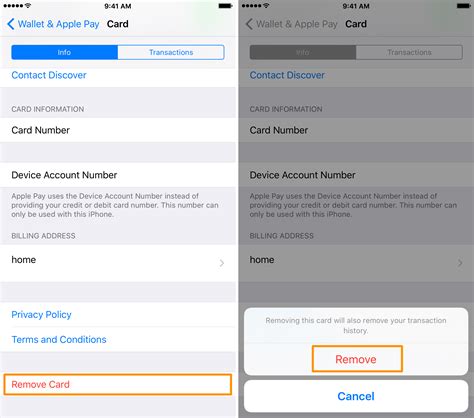 I am planning to buy some items and ebay, and decided to pay with my prepaid visa card. How to remove your credit card information from your iPhone