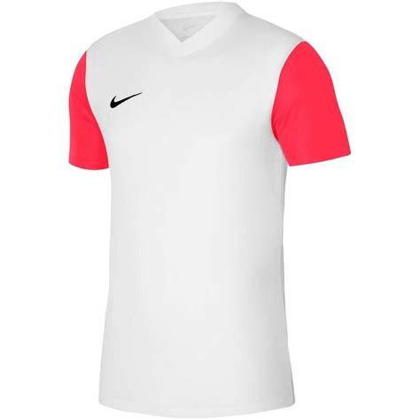 Nike Voetbalshirt Tiempo Premier II Wit Rood Zwart Unisportstore Nl
