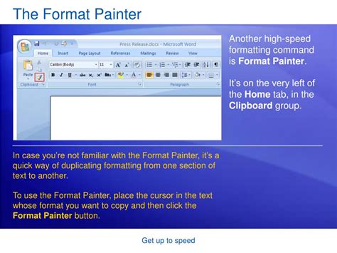 Ppt Microsoft Office Word 2007 Training Powerpoint Presentation