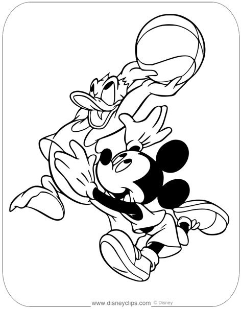 Get crafts, coloring pages, lessons, and more! Mickey Mouse & Friends Coloring Pages | Disneyclips.com