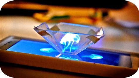 Hologram Pyramid Handy Und Tablet Als Hologramm Projektor