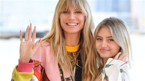 mother daughter combo heidi klum and leni klum pair starred in a campaign for italian