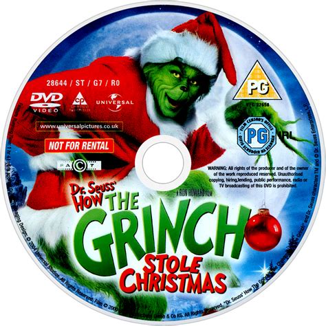 How the grinch stole christmas movie (2000) jim carrey, taylor momsen, kelley. Dr Seuss How The Grinch Stole Christmas 2000 Dvd ...