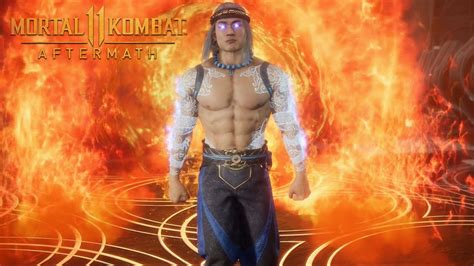Mortal Kombat 11 Aftermath Fire God Liu Kang Alternate Ending Youtube