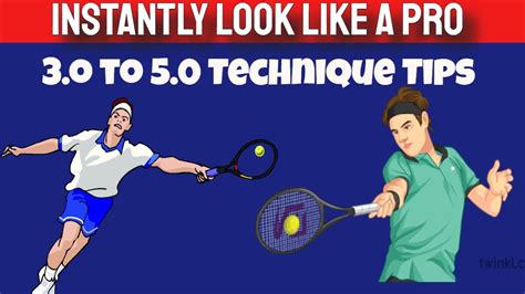 Ways To Instantly Look Like A Better Tennis Player YouTube