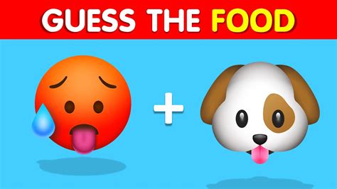 Can You Guess The Food By Emoji Food Emoji Quiz Youtube