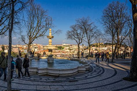 Miradouro s.pedro de alcântara, lisbon, portugal. Miradouro de São Pedro de Alcântara, Lisbon, Portugal