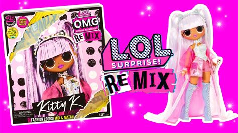 Lol Surprise Omg Remix Dolls Unboxing Kitty K 25 Surprises