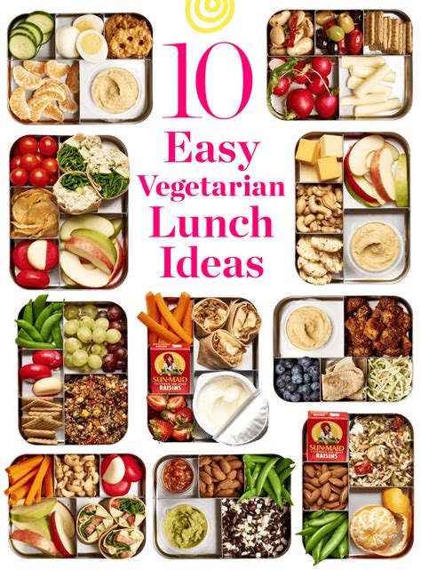 10 Easy Lunch Box Ideas For Vegetarians Easy Vegetarian Lunch