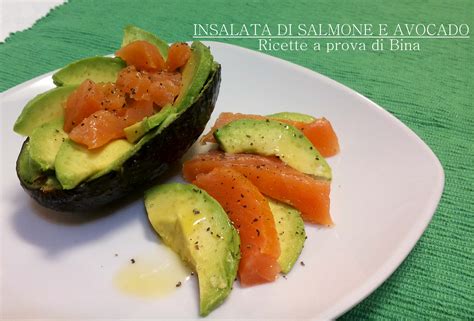 In questa ricetta sarà illustrato come preparare una deliziosa. Insalata di salmone e avocado | Ricette a prova di... Bina!