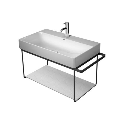 Duravit Durasquare Basin And Wall Mounted Metal Console