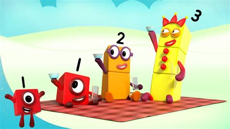 Numberblocks Picnic Party Sums Learn To Count Learning Blocks