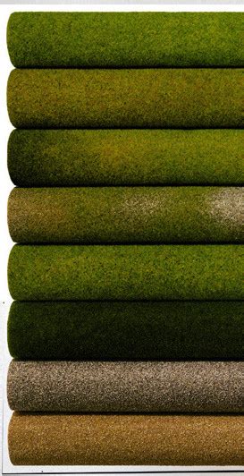 Green artificial grass floor mat synthetic landscape lawn garden carpet tool use. Spring Meadow Mid Green Grass Mat 120x60cm-Noch-00260
