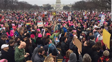 On This Day In History Womens March On Washington Jan 21 2017 Cnn Video