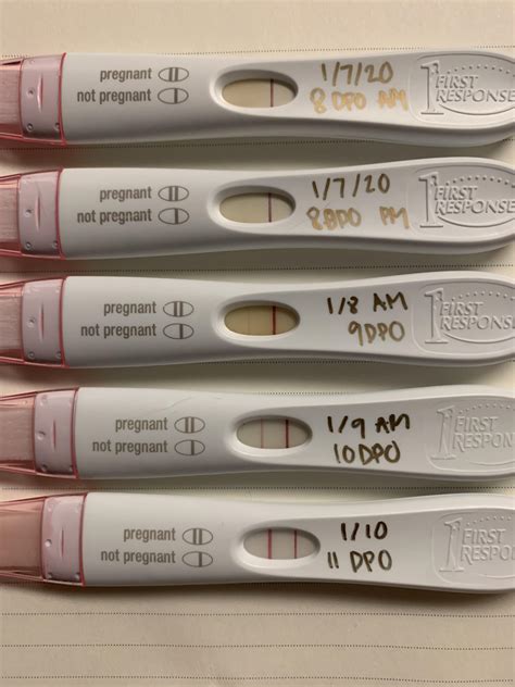 Twin Pregnancy Test Progression Captions Cute Today