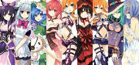 Date A Live All Female Characters