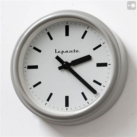 Lepaute French Industrial Clock Lepaute 1950s Theory Of Supply