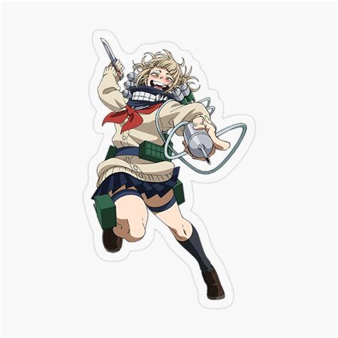Toga Himiko Sticker Sticker By Zoeygold13 In 2021 Anime Printables