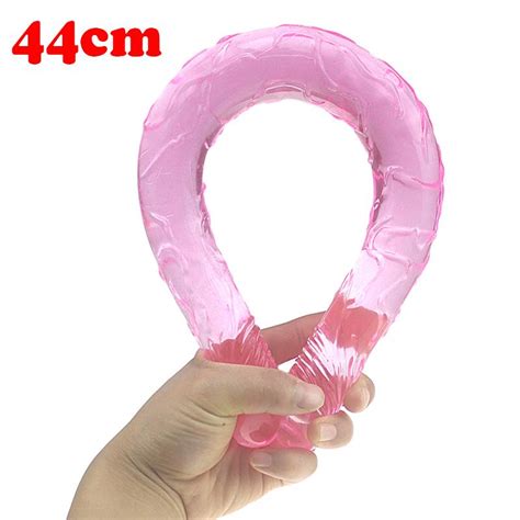 Jelly Double Ended Dildo Anal Vaginal Inch Long Double Dildo Sex Toys For Woman Couples