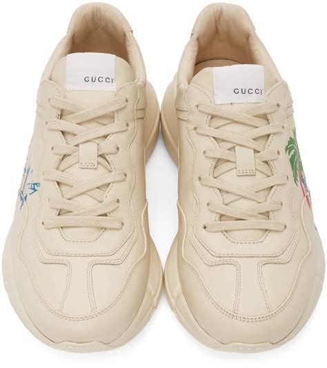 Gucci Beige Hawaii Rython Sneakers Pk Kicks