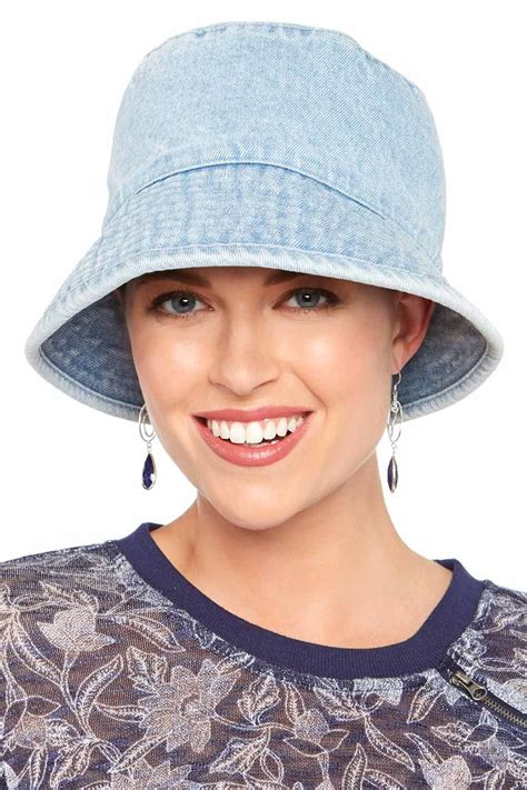 Jean Bucket Hat Denim Bucket Hat For Women