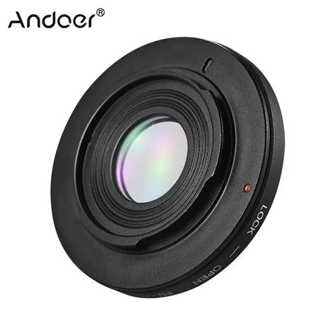 andoer fd ai optical correction lens focus infinity camera lens mount adapter ring for canon fd