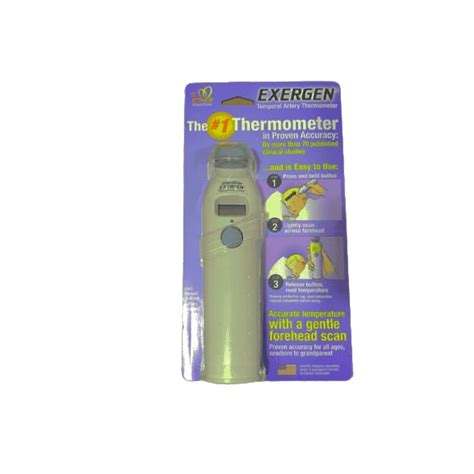 Exergen Temporal Scan Forehead Artery Baby Thermometer Tat 2000c