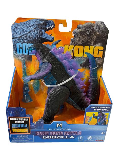 Buy Godzilla Vs Kong Monster Verse Hong Kong Battle Toy Figure