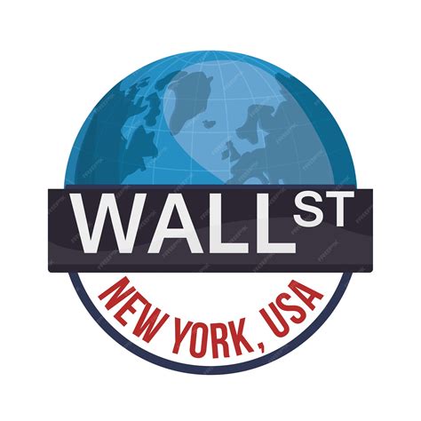Premium Vector Wall Street New York World Investment