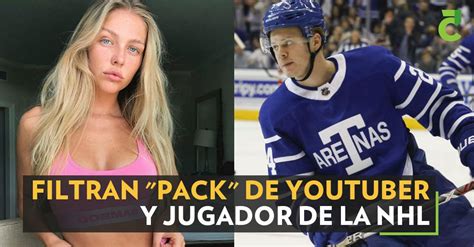 Filtran Pack De Sexy Youtuber Y Jugador De La Nhl