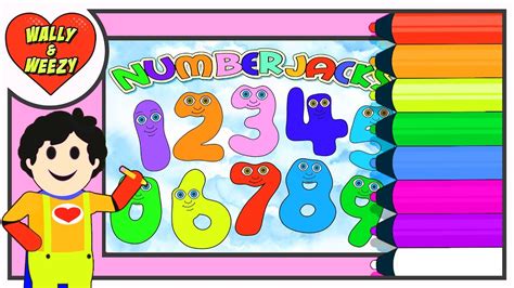Coloring The Numberjacks Coloring Pages