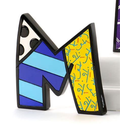 Your Key To Success Romero Britto Alphabet Letters Frederikke Lange