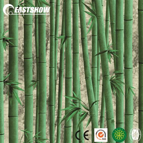Free Download High Quality 3d Bamboo Pattern Pvc Wallpaper For Wall