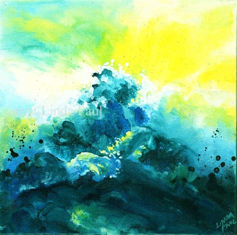 Ocean Painting Abstract Art For Sale Original Artwork Of Waves