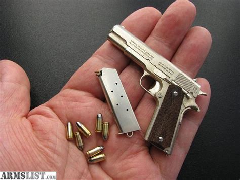 Armslist For Sale Hand Made 13 Scale Miniature Colt M1911 Gun