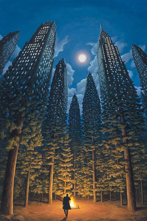 Mind Blowing Optical Illusion Painting By Robert Gonsalves Design Swan