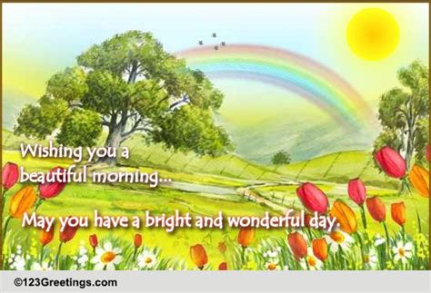 Beautiful Morning Free Good Morning Ecards Greeting Cards 123
