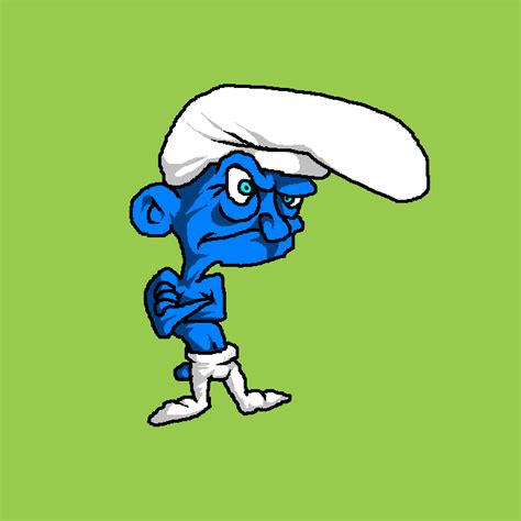 Angry Smurf By Juliomarcelo On Deviantart
