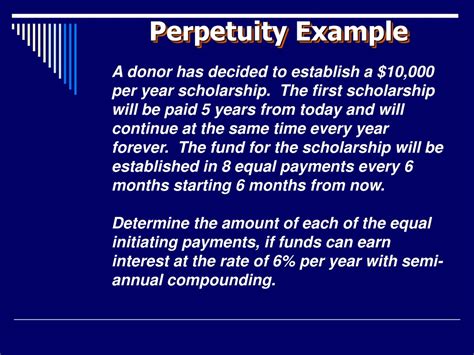 Ppt Perpetuity Capitalized Cost Powerpoint Presentation Free