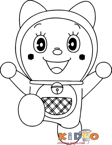 Dorami Coloring Pages Doraemon To Print Kids Coloring Pages