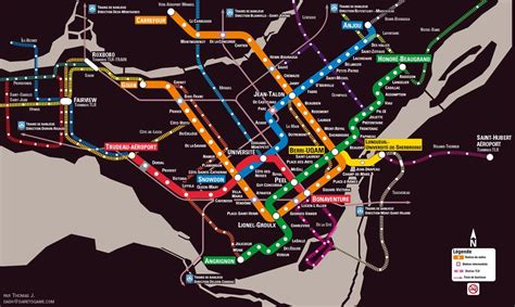 Métro Extension And Lrt Proposal By Dashspeed Metro Montreal Montreal