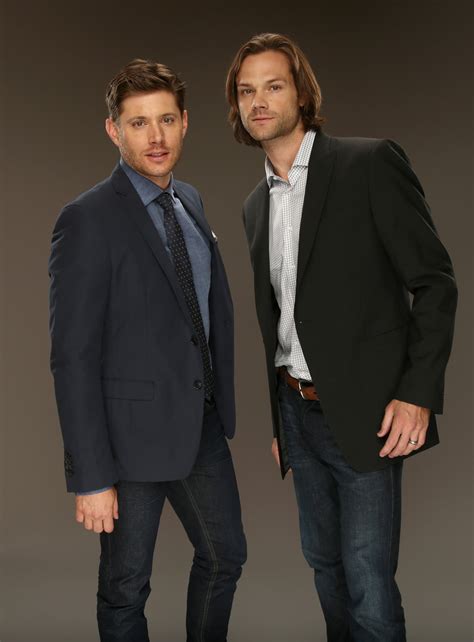 Supernatural Jensen And Jared Tca 2014 Photoshoot Supernatural Portal