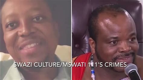 King Mswati 111 Culture Youtube