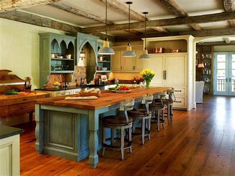 Rustic French Country Cottage Kitchen 68
