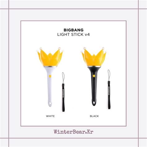 Bigbang Official Light Stick Ver4 Hobbies And Toys Collectibles