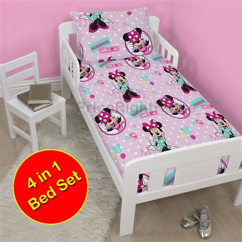 Mickey and minnie mouse king queen bedding set. DISNEY MICKEY OR MINNIE MOUSE SINGLE JUNIOR DUVET COVER ...