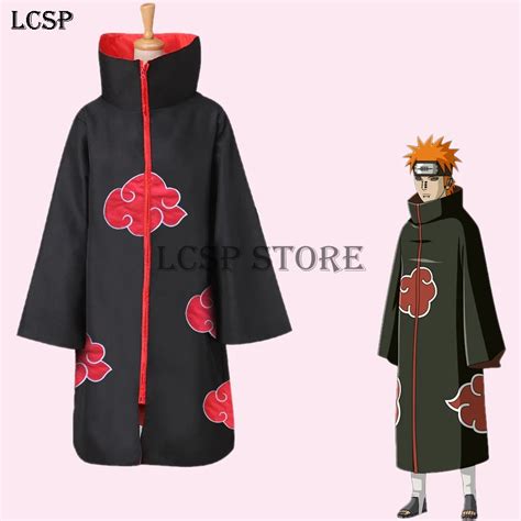 Lcsp Naruto Akatsuki Pain Cloak Cosplay Costume Japanese Anime Konan