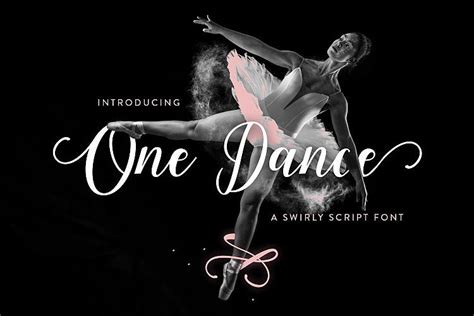 One Dance Example Image Free Fonts For Cricut Free Fonts Best