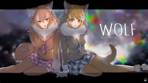 Japanese Wolf And Italian Wolf Kemono Friends Drawn By Dnsdltkfkd